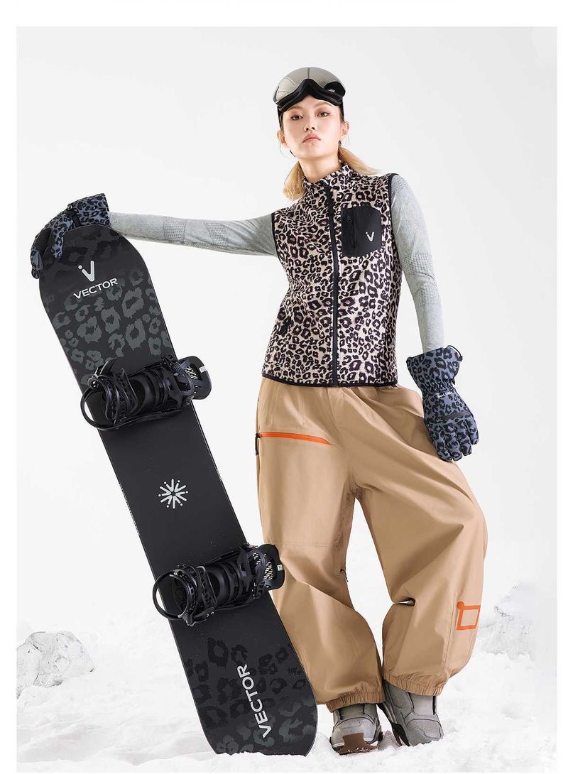 Thermal Fleece Mid-Layer Vest – Anti-Static & Breathable Unisex Base Layer For Skiing & Outdoor Adventures_voghion.com