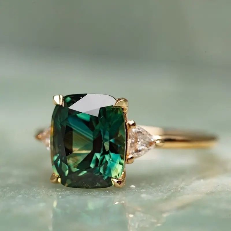 Cao Shi Fashion Exaggerated Personalized New Princess Engagement Ring Female_voghion.com
