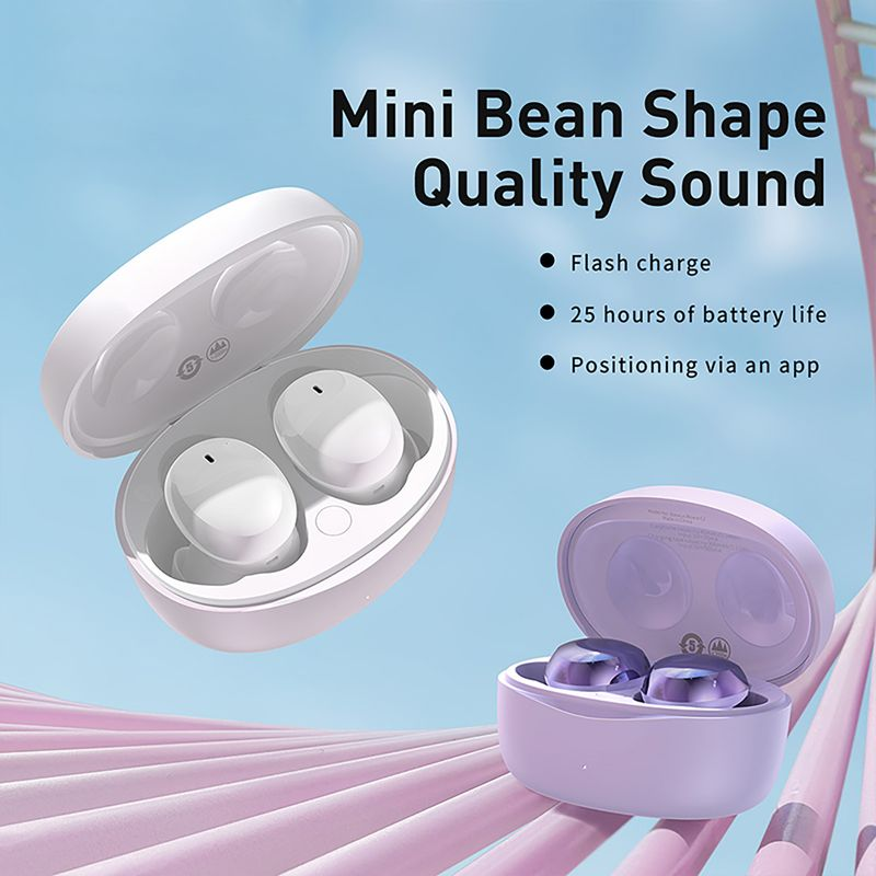 E2 Bluetooth-compatible Earphone Stereo HiFi Sound In-ear Touch Control Wireless Earbud for Sport_voghion.com