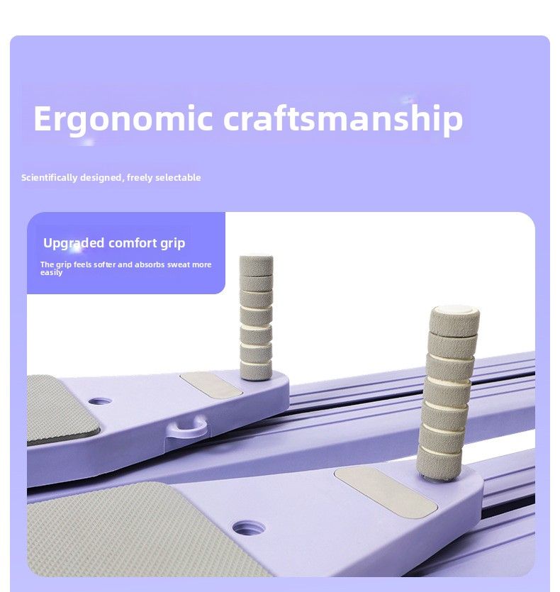 Split Fitness Board Taillenformungs-Heimtrainingsgerät Skimaschine Pilates Automatisches Rebound-Bauchrad_voghion.com