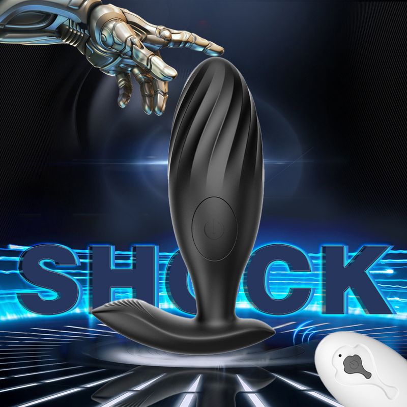 Afstandsbediening vibrator draagbare vibrerende anale plug prostaat massager mannelijke en vrouwelijke masturbator vibrator seksspeeltjes_voghion.com
