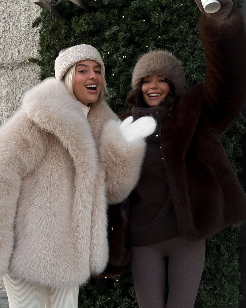 Damenbekleidung Luxus Kunstpelzmantel Damen Wintermode Kragen Flauschige Umweltfreundliche Fuchspelzähnliche Jacke Für den Großhandel_voghion.com