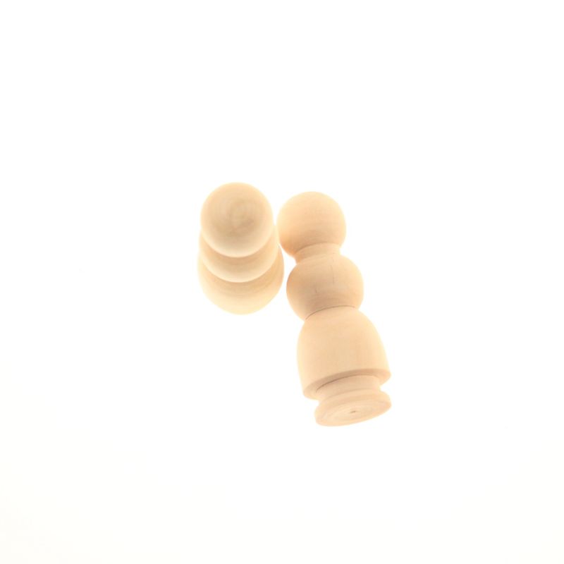 Creative toy puppet wooden color hand-painted DIY painting set wooden crafts home decoration props_voghion.com
