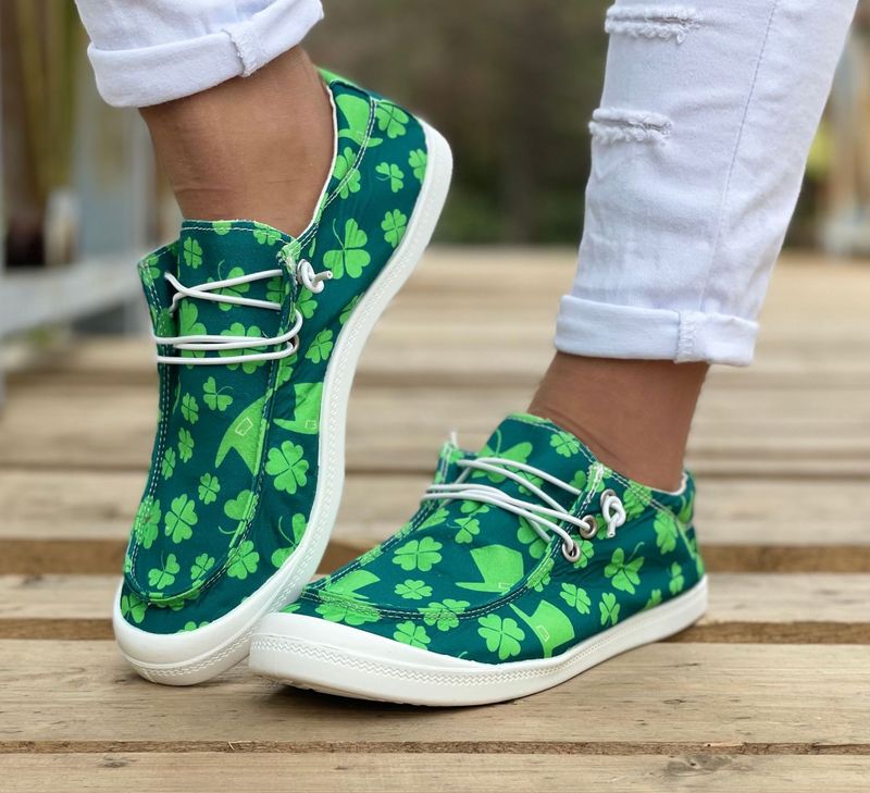 Stoffschuhe für Damen in großen Größen_voghion.com