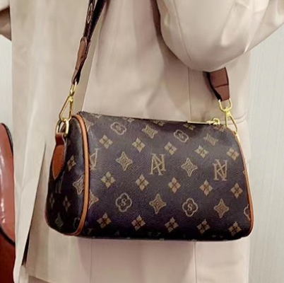 Borsa a tracolla singola da donna con tracolla larga in stile europeo e americano_voghion.com