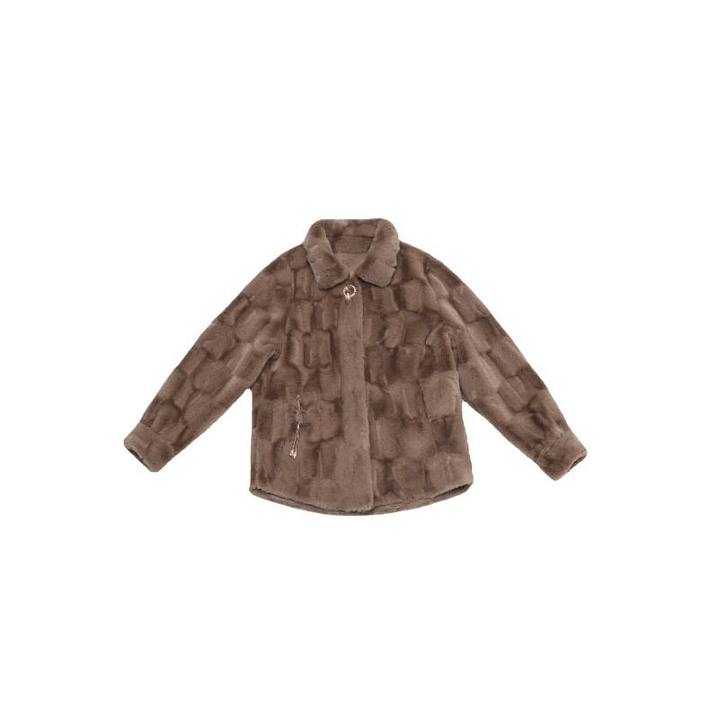 Vêtements pour femmes automne et hiver nouvelle fourrure de vison danoise une pièce plus vison concubine_voghion.com