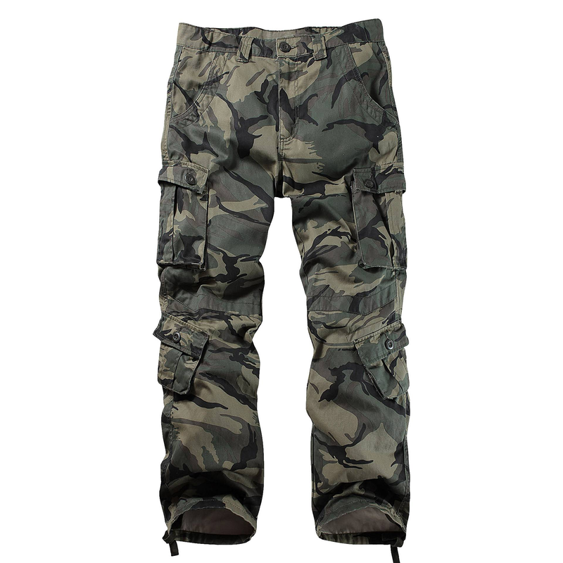 Männer Casual Hosen Outdoor Taktesch Camouflage Hosen Lang Hosen Overalls Militär Brigade Hosen Taktesch Hosen Assault Hosen Mat Taschen_voghion.com