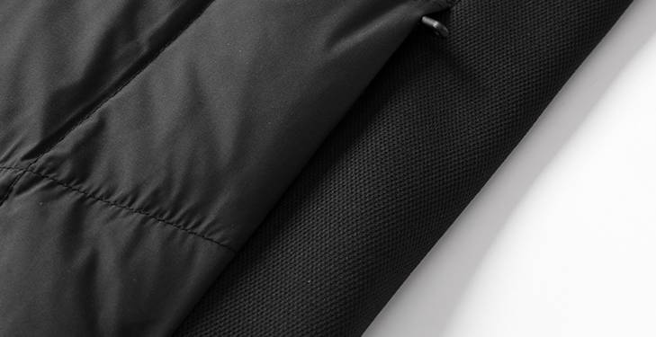 Chaqueta ligera híbrida de plumón para hombre: abrigo acolchado impermeable de estilo informal con plumas de pato blancas de 600 FP (estilo inspirado en Anxin)_voghion.com