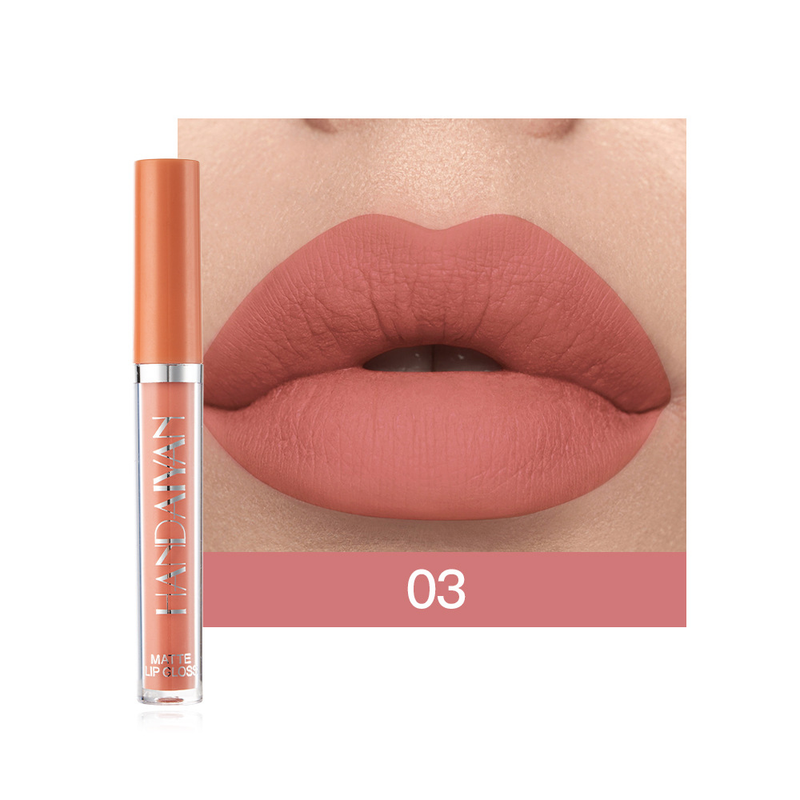 HANDAIYAN Han Daiyan Beauty Set di rossetti con tazza antiaderente impermeabile Confezione regalo con smalto per labbra opaco a 6 colori_voghion.com