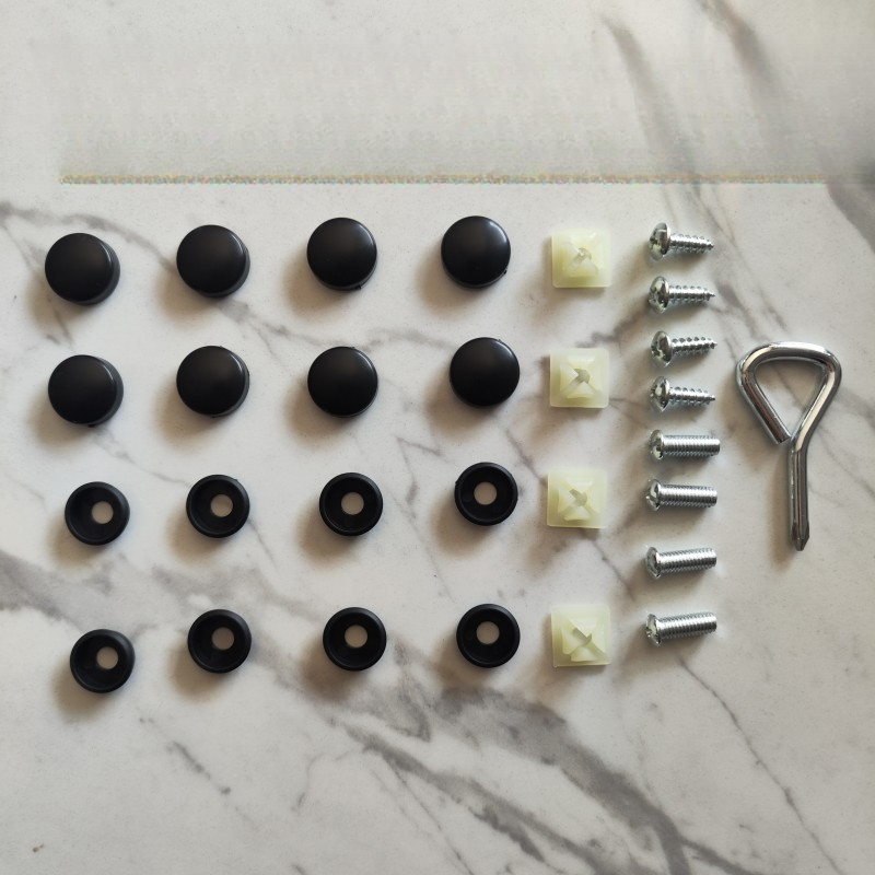 American Standard Automobile Holder Fixing Universal Buckle License Plate Frame Screw_voghion.com