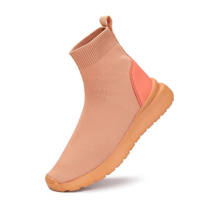 Spring Large Socks Mesh Breathable Casual Mom Lightweight Soft Bottom Middle Aged And Elderly Walking Shoes 887_voghion.com
