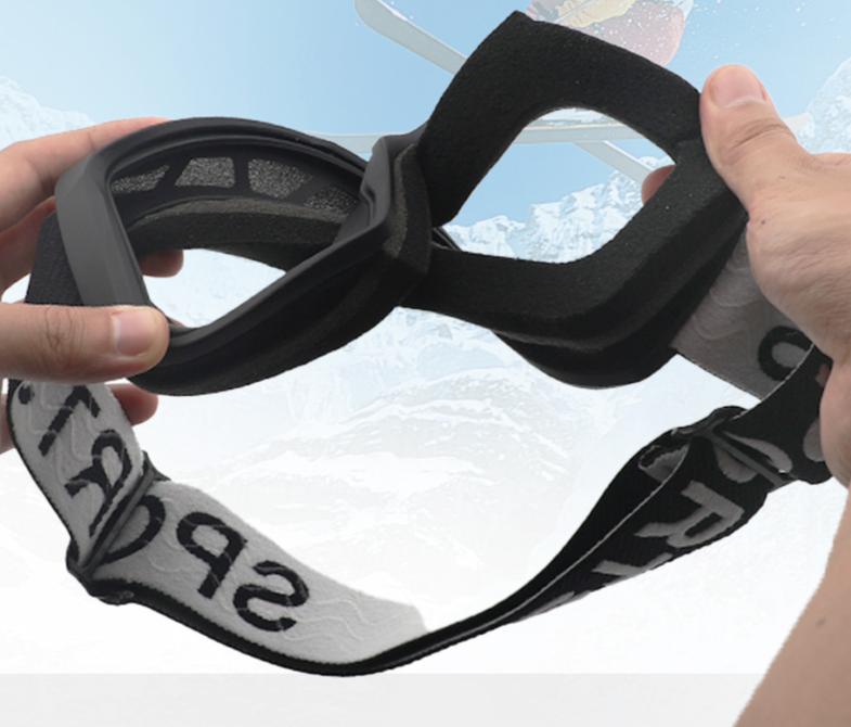 Nouvelles lunettes de ski d'extérieur, lunettes de montagne, lunettes de ski coupe-vent à double couche antibuée et multi-montures pour hommes et femmes_voghion.com