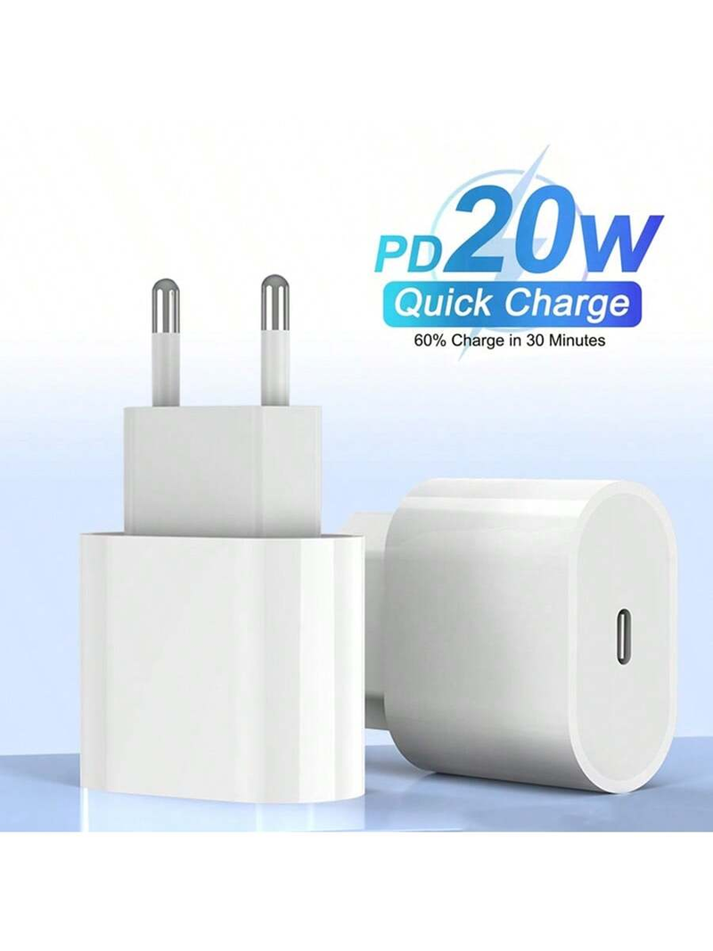20-W-USB-C-Schnellladegerät mit 1,0 m langem USB-C-auf-Lightning-Kabel, kompatibel mit iPhone 14–11 Pro Max/Mini/iPad_voghion.com