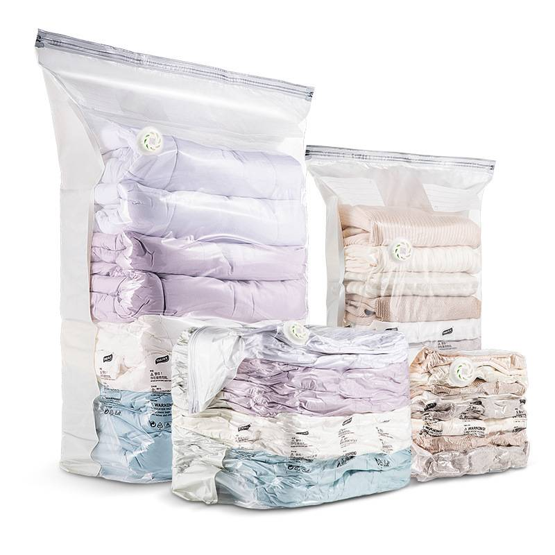 Vacuum Compression Bag Free Air Quilt Storage Clothing Home Use Extra Large Compression Bag_voghion.com
