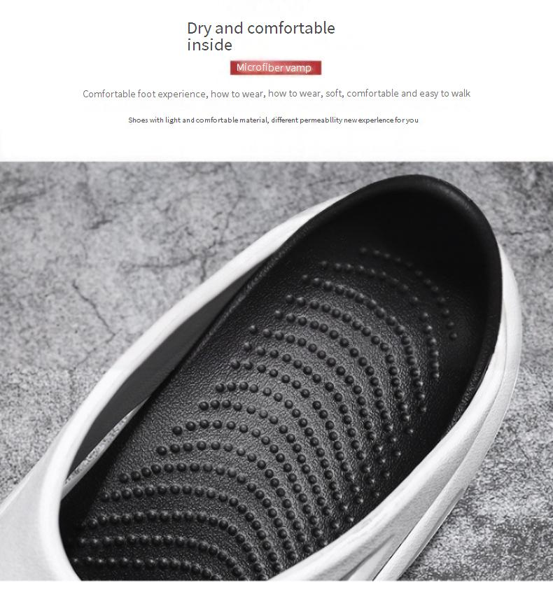 Couples Platform Sandals - Ultra Soft Memory Foam Slippers With Anti-Slip Sole Lightweight & Durable Beach Slides For Men & Women_voghion.com