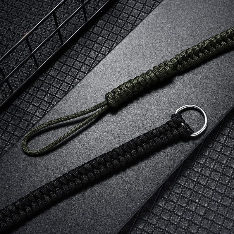 Camera Strap Rope Wrist Climbing Hand Cameras Mini Nylon Paracord Bracelet Grip Adjustable Vintage Braided Ropes Neck_voghion.com