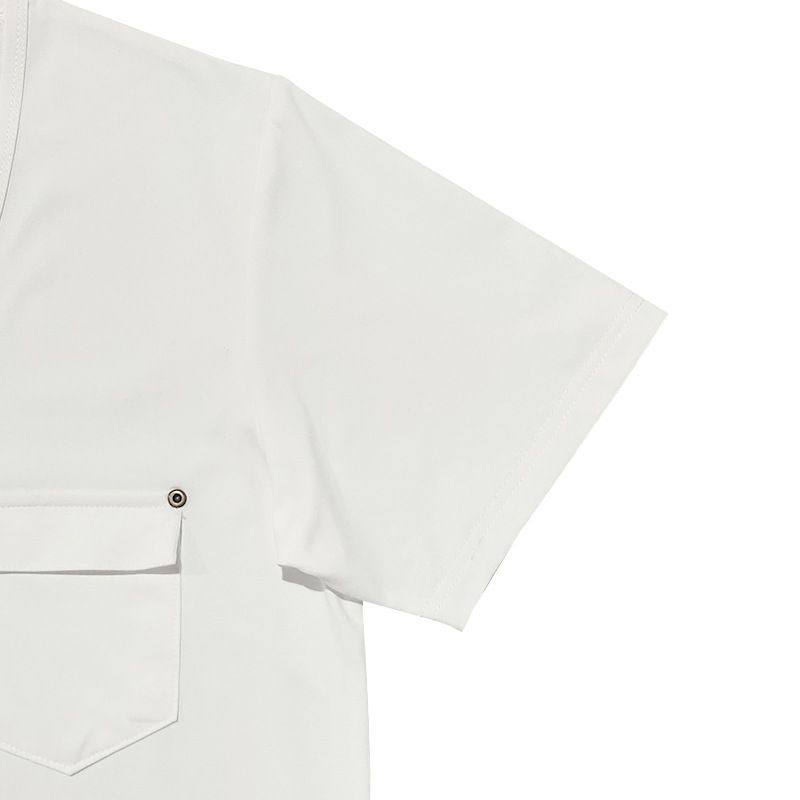 Herren-T-Shirt mit V-Ausschnitt und Tasche – Leichtes Polyester-Mischgewebe mit knitterfreier Oberfläche (S-XXXL) – Lässiges T-Shirt mit schmaler Passform für Komfort im Alltag_voghion.com