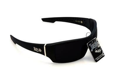 Men's Locs sunglasses with dark black frame_voghion.com