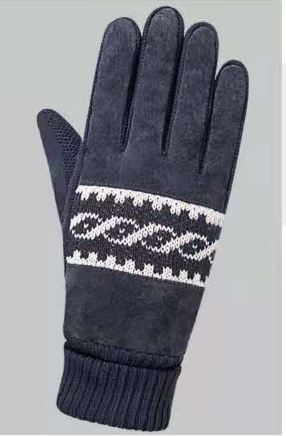 Vera pelle di maiale per uomo, autunno e inverno, per motociclismo all'aperto, antivento, antiscivolo, foderato in pile, spesso_voghion.com