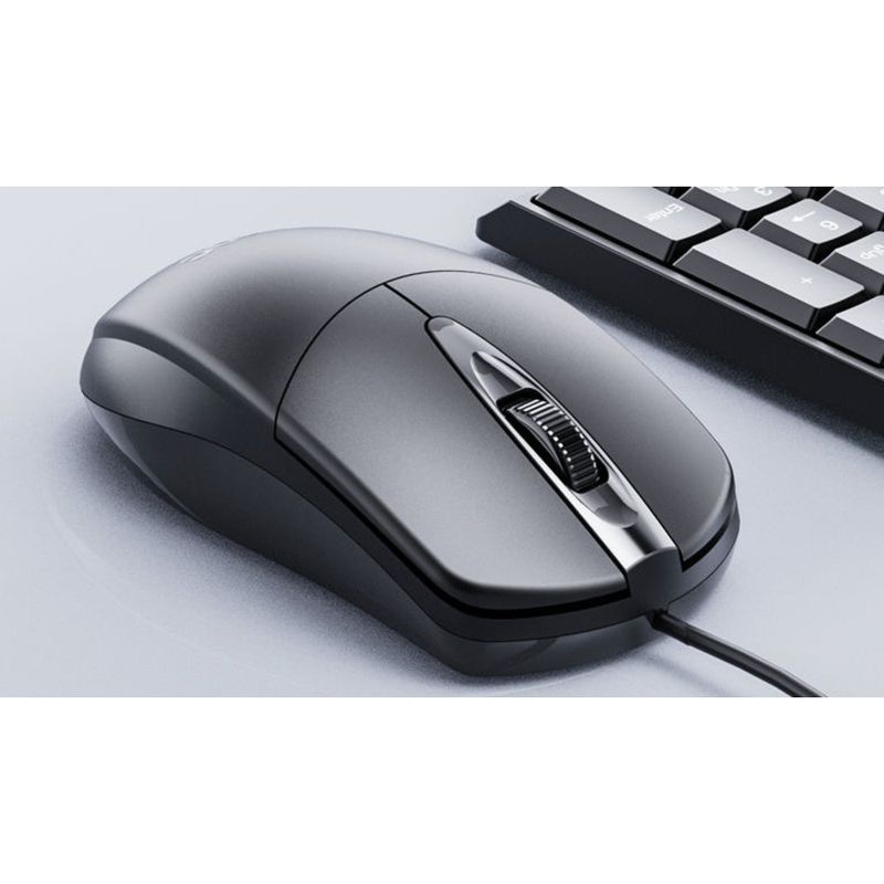 Ratón USB con cable: versátil para empresas, oficinas y juegos en portátiles y ordenadores de sobremesa._voghion.com