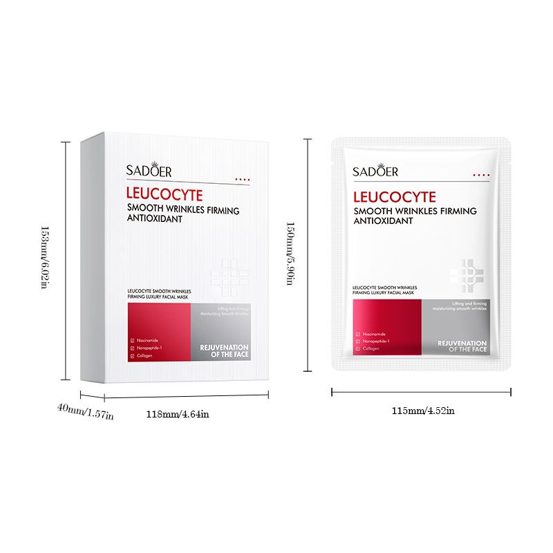 Full English SADOER White Cell Wrinkle Firming Luxurious Hydrating Moisturizing Mask_voghion.com