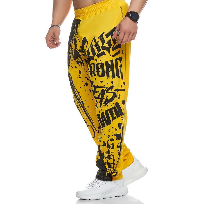 Men's clothing Casual running equipment training loose plus size quick drying pants_voghion.com