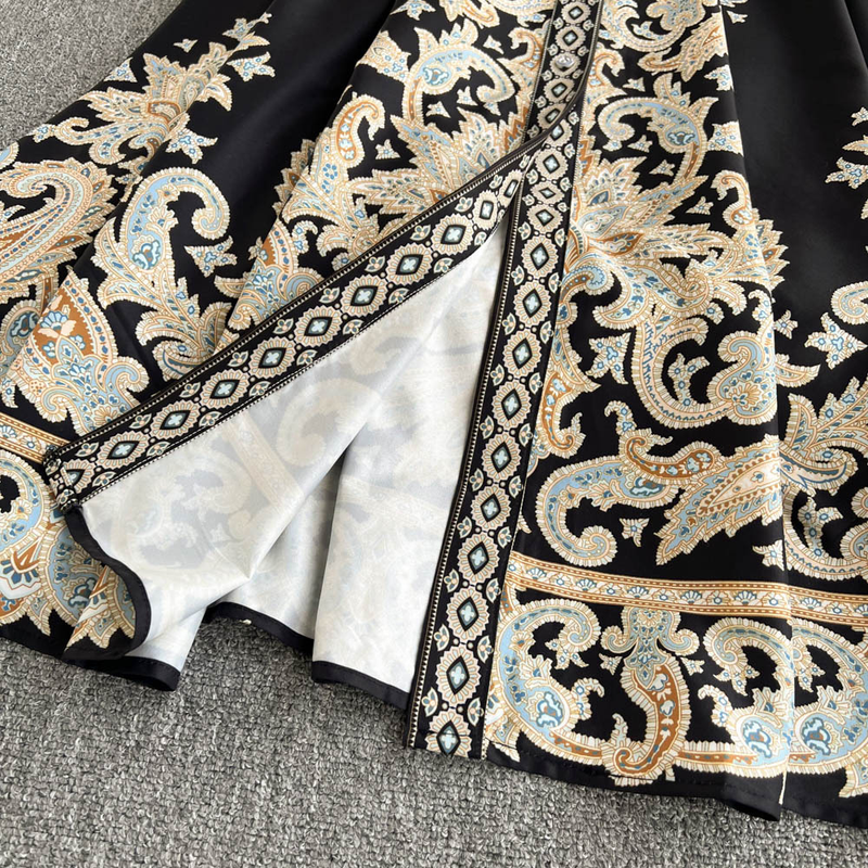 Women's fashion haute couture French waist dress_voghion.com
