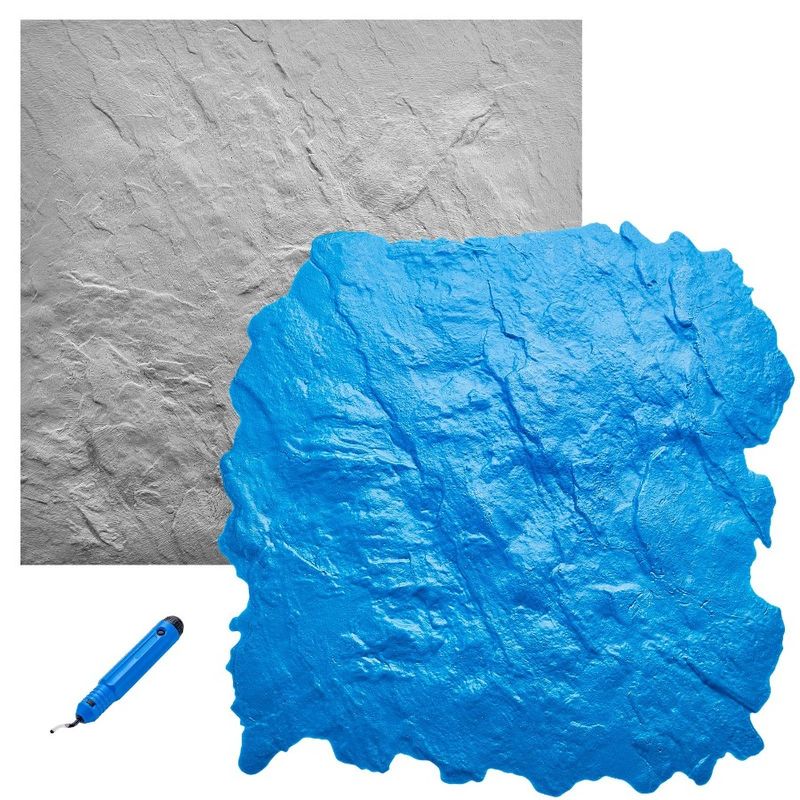 18 Concrete Stamps Texturing Skin X In Stamp 18 Polyurethane Mat Concrete_voghion.com