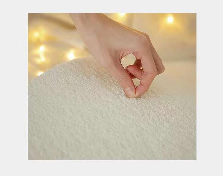 Luxuriöser Teppich aus Kunstwolle im nordischen Stil, weicher Wohnzimmerteppich, rutschfeste Bodenmatte für Sofa, Schlafzimmer, Heimdekoration_voghion.com