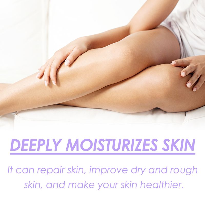 OUHOE Lavender Body Moisturizing Cream deeply and moisturizes the skin, improving rough body care_voghion.com