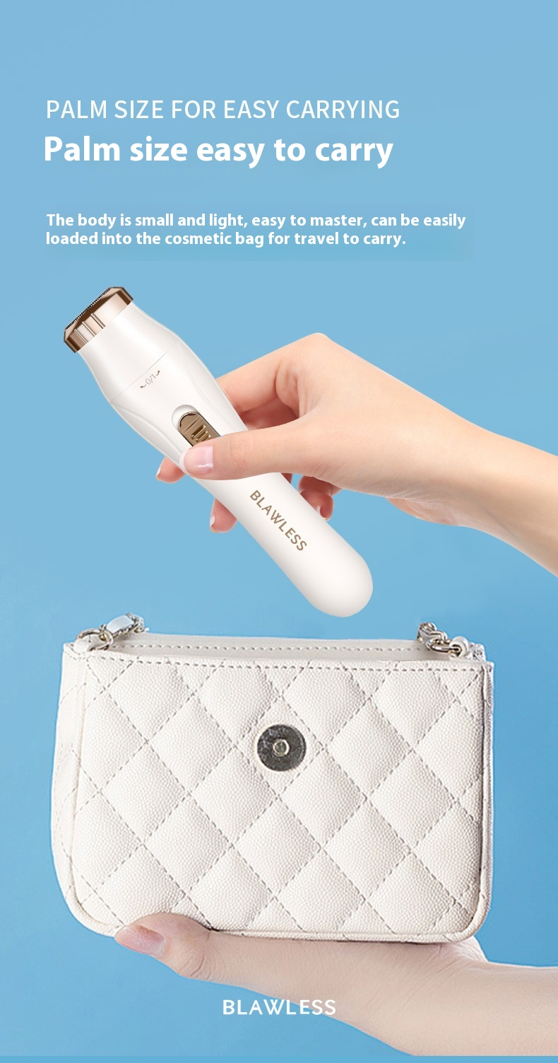 New Multifunctional Women's Shaver, Shaving Blade, Underarm Remover, Eyebrow Trimmer, Electric Nose Hair Clipper_voghion.com
