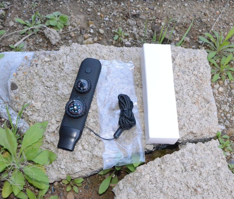 7-in-1 Survival Whistle With LED Light, Thermometer & Compass – Outdoor Emergency Tool For Hiking, Camping & Adventures_voghion.com