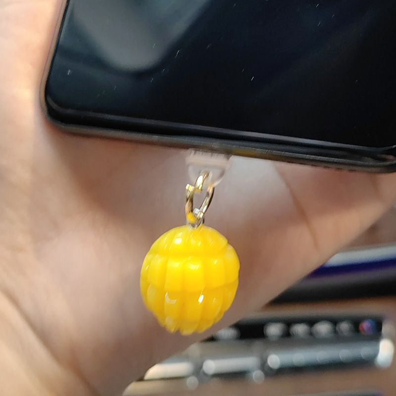 Dust Plug For Men Women, Fruit Pendant, A Pple Android Type-C Phone Charging Port, Earphone Hole, Waterproof And_voghion.com