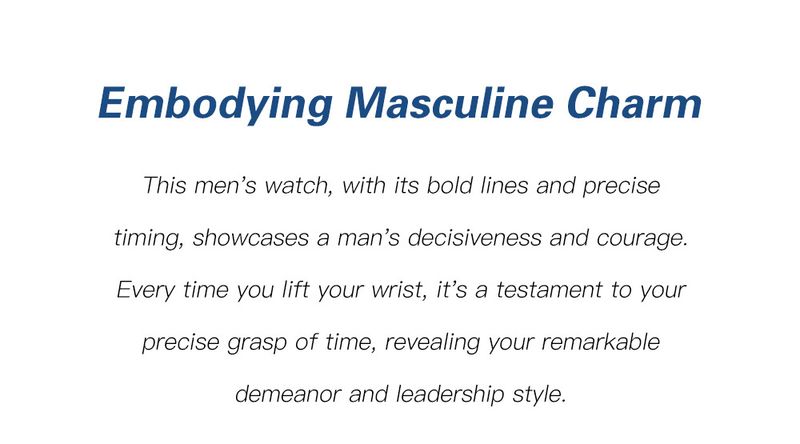 PANZER Ceas de mână bărbătesc cu cuarț, sport, agrement, distribuție electronică, cu trei ochiuri și șase pini_voghion.com