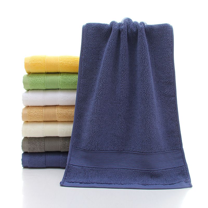 165 g Premium-Frottee-Gesichtshandtuch aus Baumwolle – extra dick und super saugfähig mit gesticktem Logo_voghion.com