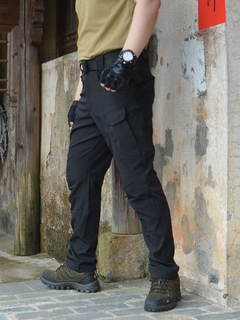 Pantalones tácticos X7 de verano, de secado rápido, finos y elásticos, para hombre, de fuerzas especiales, transpirables, de asalto, para exteriores, ligeros, resistentes al desgaste y largos._voghion.com