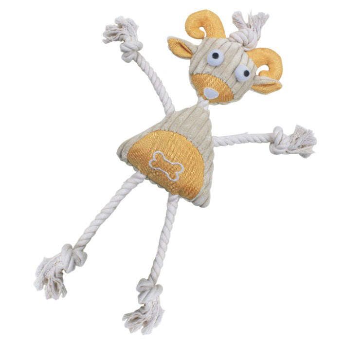 Jute And Rope Plush Doll Mannequin - Pet Toy_voghion.com