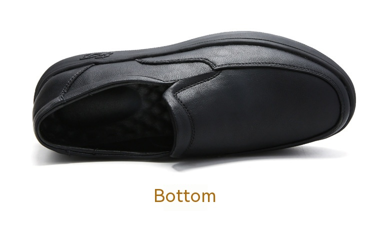 Herren Lederschuhe Tennisschuhe Sneakers Canvas Gummisohle Fußgewölbeunterstützung Bequeme, vielseitige Sneakers_voghion.com