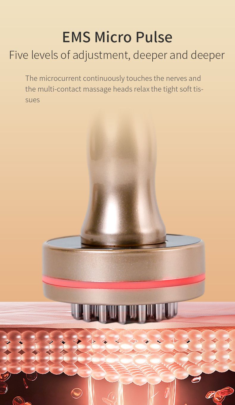 Massaggiatore Meridiano Wireless Strumento Raschiante Massaggio Vita Vibrazione Olio Essenziale Spazzola Ricaricabile SPA_voghion.com