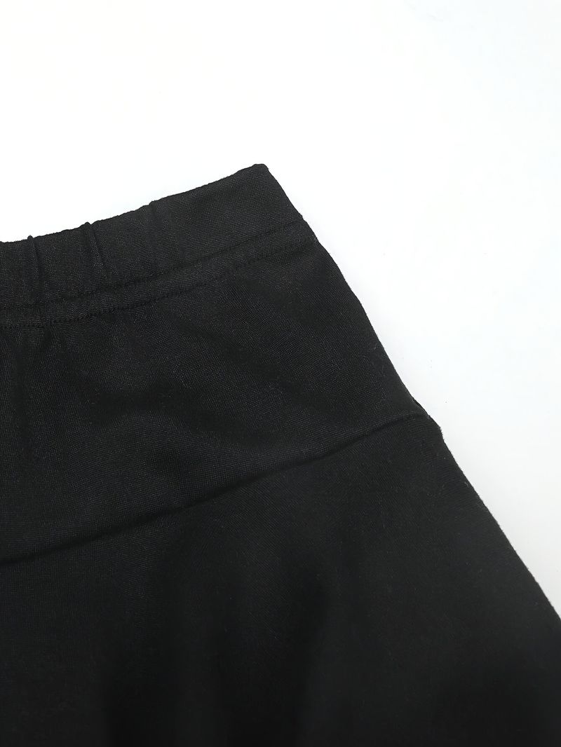 Roupas infantis para meninas primavera e outono, saia, calças leggings, calças esportivas casuais justas_voghion.com