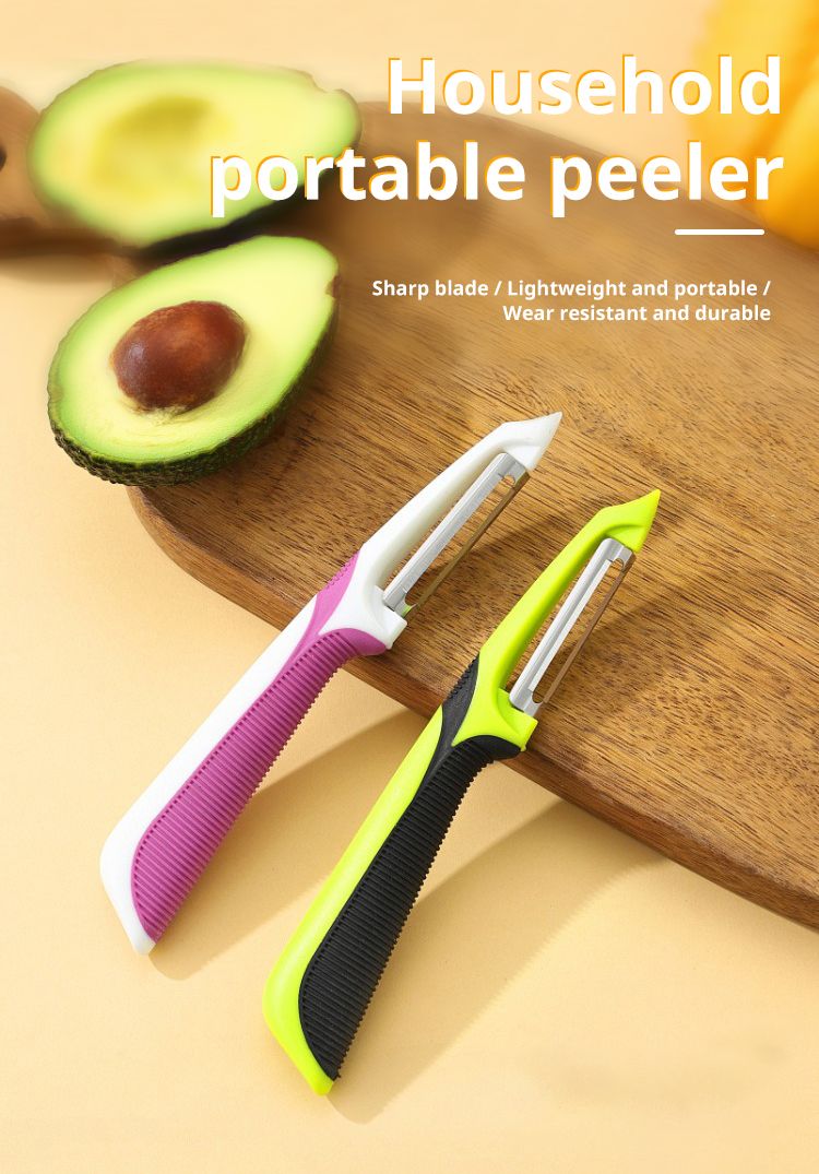 Antislip handvat dunschiller, dunschiller, magisch gereedschap, meloen, aardappel, fruit, schraper, keukengroente gereedschap accessoires_voghion.com