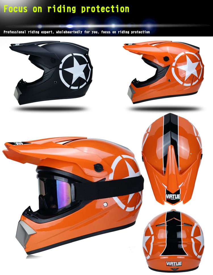 Accesorios y piezas para motocicletas Casco todoterreno Casco de carreras para hombre Four Seasons Road Youth Edition Casco de kart para adultos Casco todoterreno_voghion.com