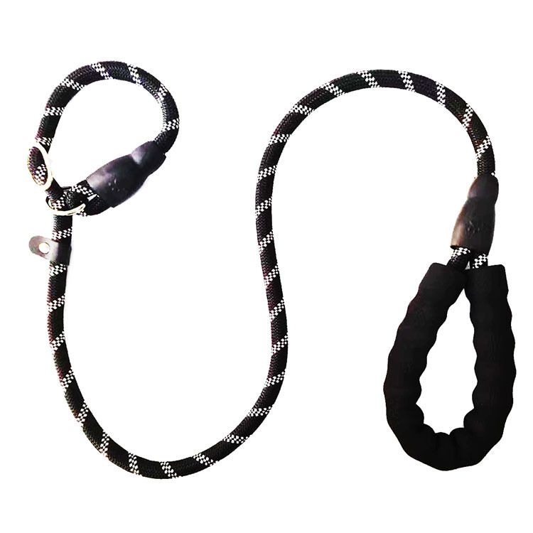 Dual Handle Integrated Pet Reflective For Medium And Large Dogs, Explosion-Proof Traction Belt, Training P Chain, Dog_voghion.com