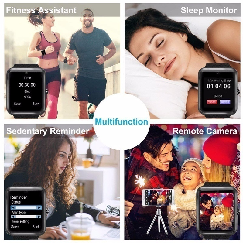 Il più recente orologio intelligente Bluetooth GT08 per smartphone Android Xiaomi Huawei_voghion.com