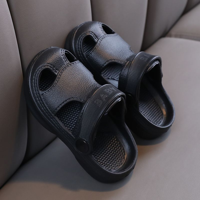 Eva Kinderhausschuhe, Sommerloch-Babysandalen, rutschfeste Strandschuhe mit weicher Sohle für Jungen, Sandalen und Hausschuhe für Mädchen_voghion.com