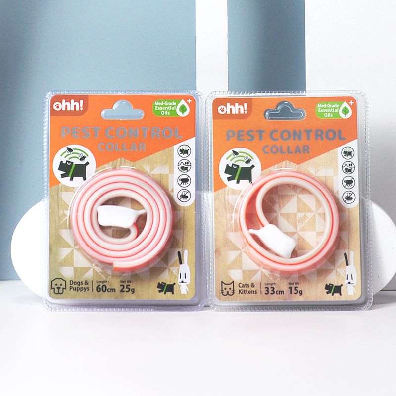 Cross-Border Ohh Flea And Mosquito Repellent Dog Cat Lice Prevention Pet Collar_voghion.com