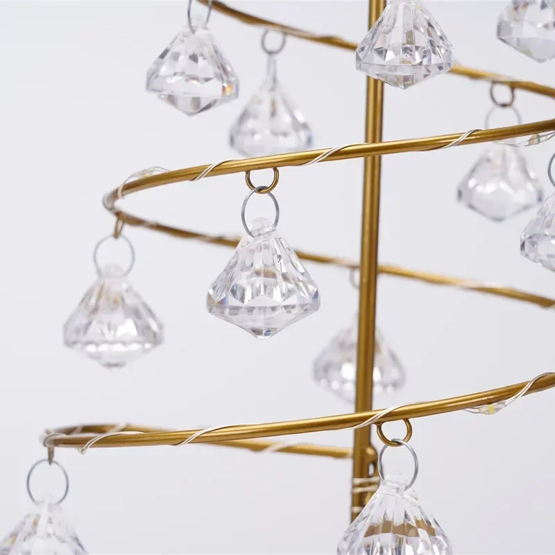 Weihnachtsbaum-Diamant-Nachtlicht für Zuhause, Weihnachten, romantische Urlaubsatmosphäre, Tischlampen, Navidad, LED-Leuchtdekoration_voghion.com
