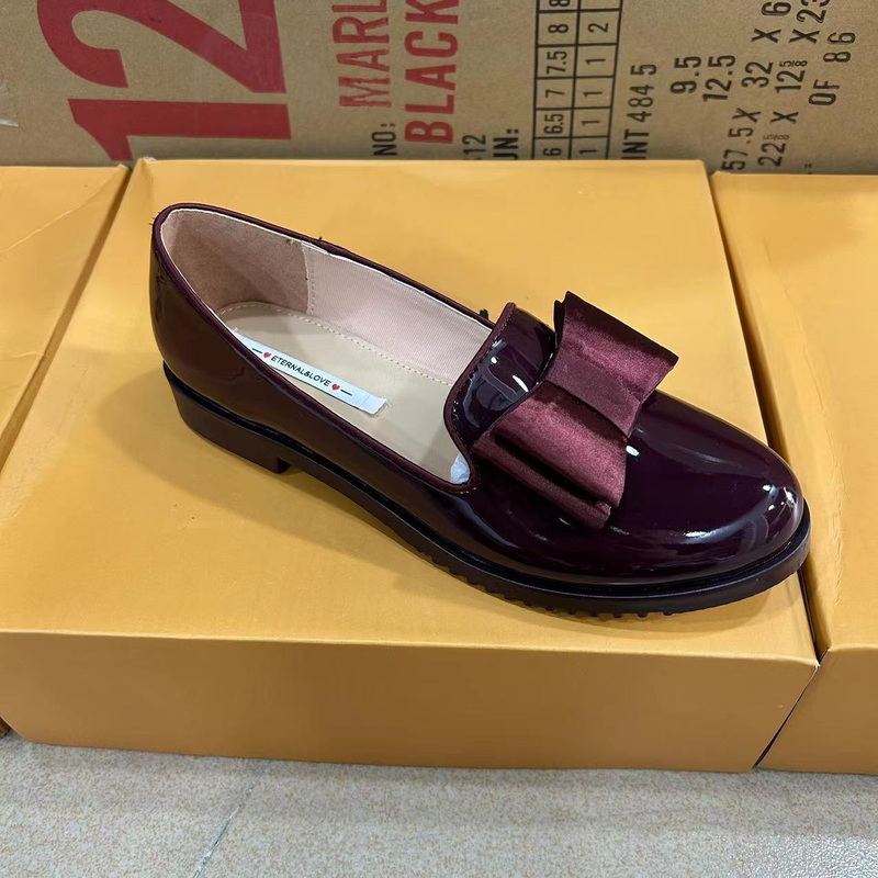 Dammeschuhe Trade Original Schleife Dammeschuhe, Iwwerzich mat ronnen Zéiwen, bequem an einfach Dammeloafer_voghion.com