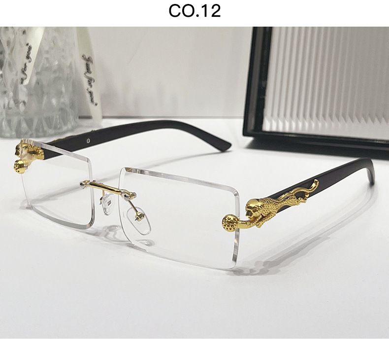 VOOTHOST Nuovi occhiali da sole colorati alla moda per uomo e donna, occhiali da sole rettangolari sfumati, occhiali da sole da esterno UV400, occhiali da sole F0290_voghion.com