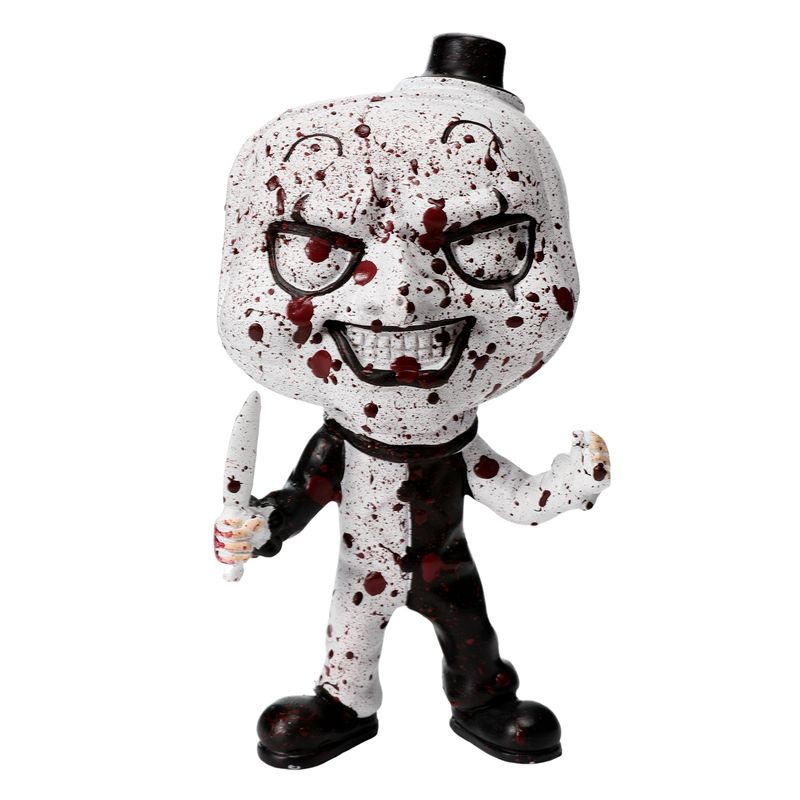 Seelenfressender Clown, Harzstatue – Halloween-Horror-Schreibtischdekoration, gruseliges Sammlerstück_voghion.com